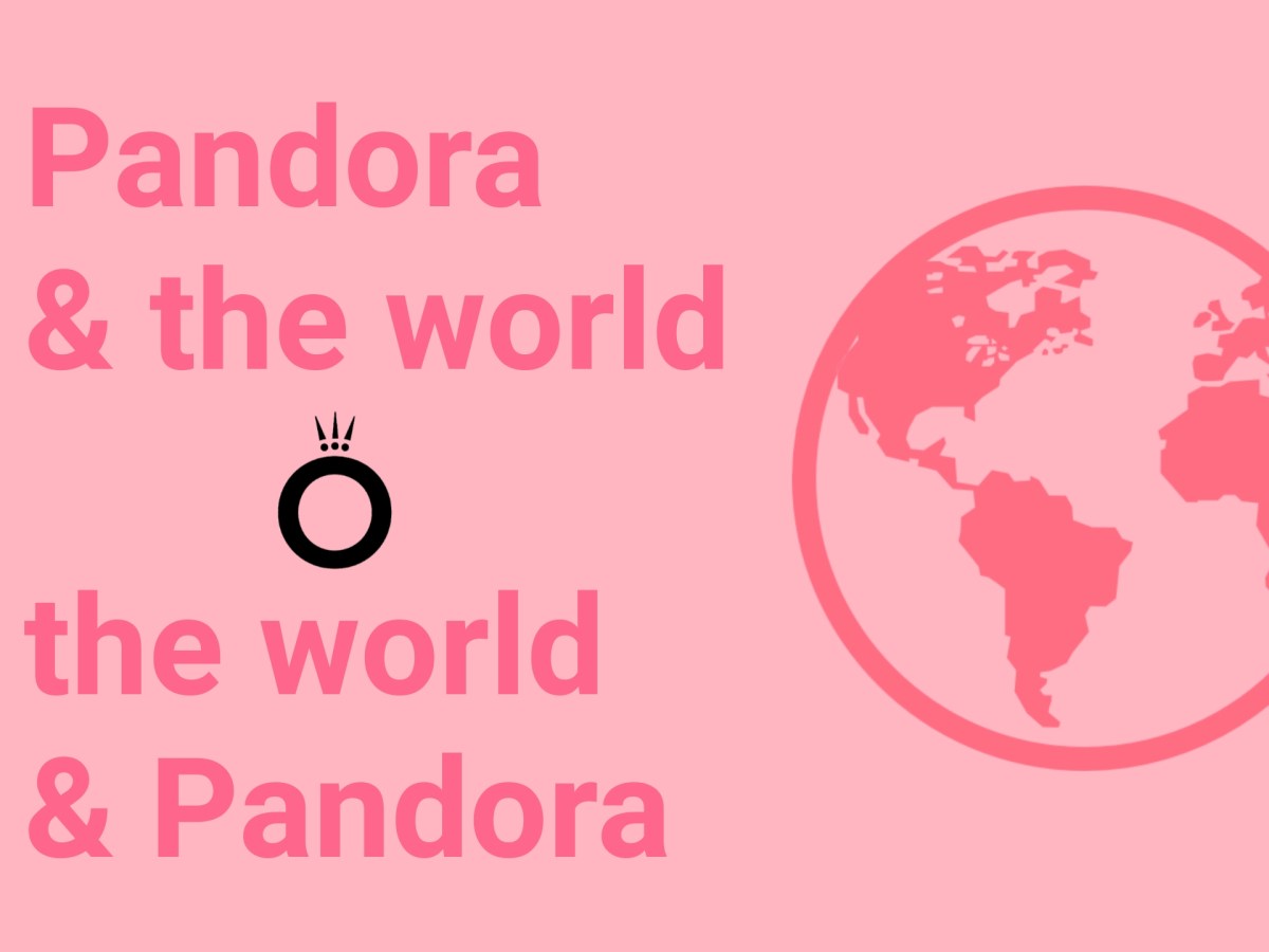 Pandora & the world, the world &&nbsp;Pandora